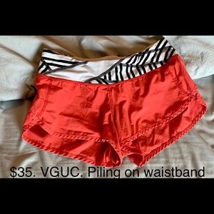 Lululemon shorts. Size 4. 2.5 inseam